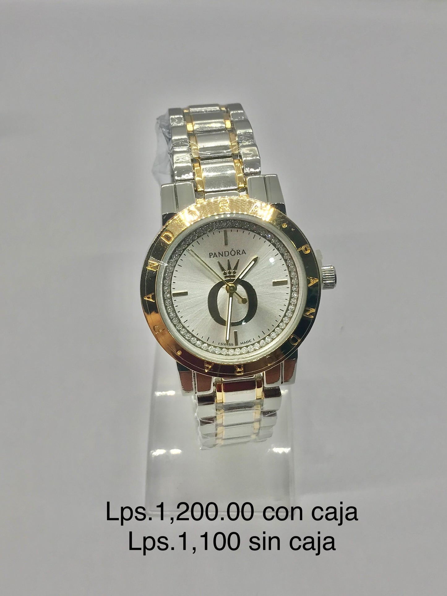 Reloj de dama dos tonos