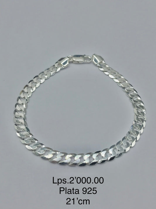 Pulsera de caballero Plata 925