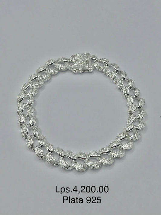 Pulsera gruesa Plata 925