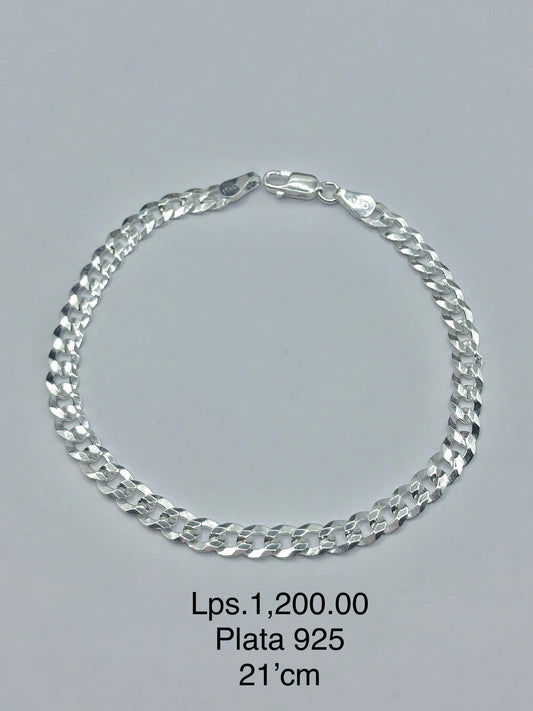 Pulsera de caballero Plata 925