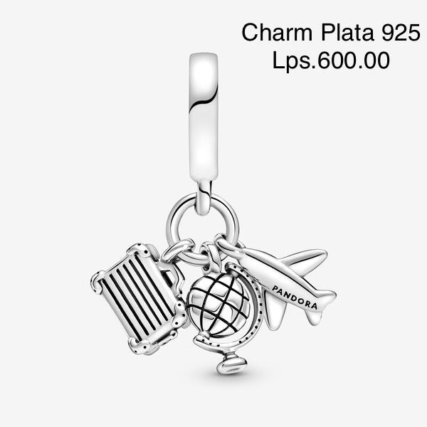 Charm Viajes Plata 925