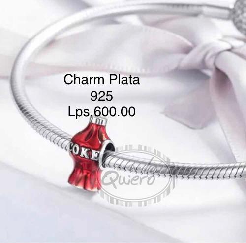 Charm Coca Cola Plata 925