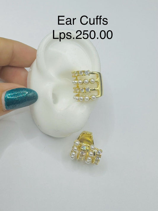 Earcuffs de perlas